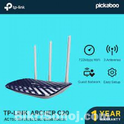 TP-Link Genuine Archer C20 AC750 Dual Band Router